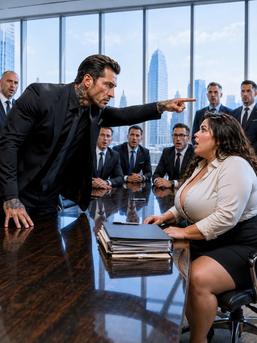 THE MAFIA BOSS BANNED EVERY MAN FROM SPEAKING TO HIS CURVY ASSISTANT