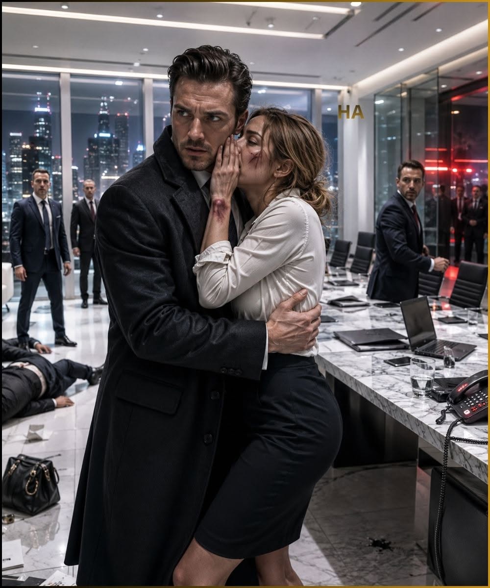 The Mafia King Came to Seize Her Company, but When the Bruised Accountant Collapsed Into His Arms,