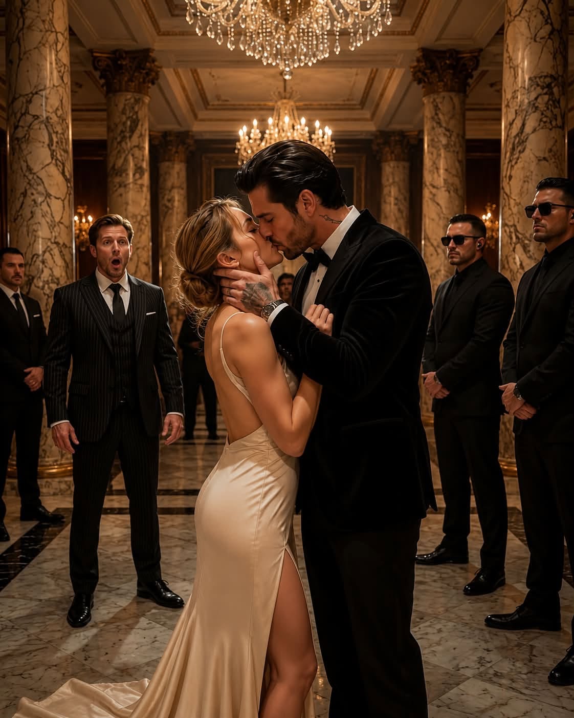 She Kissed a Stranger to Escape a Predator at the Gala, but the Photograph Made Her the Mafia Boss's Most Dangerous Lie