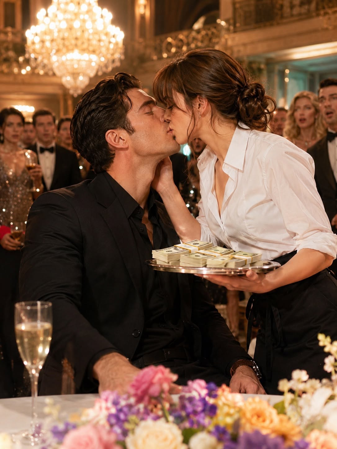 She Kissed The Most Feared Man At The Party For $10,000—Then Discovered He Was The Mafia Boss