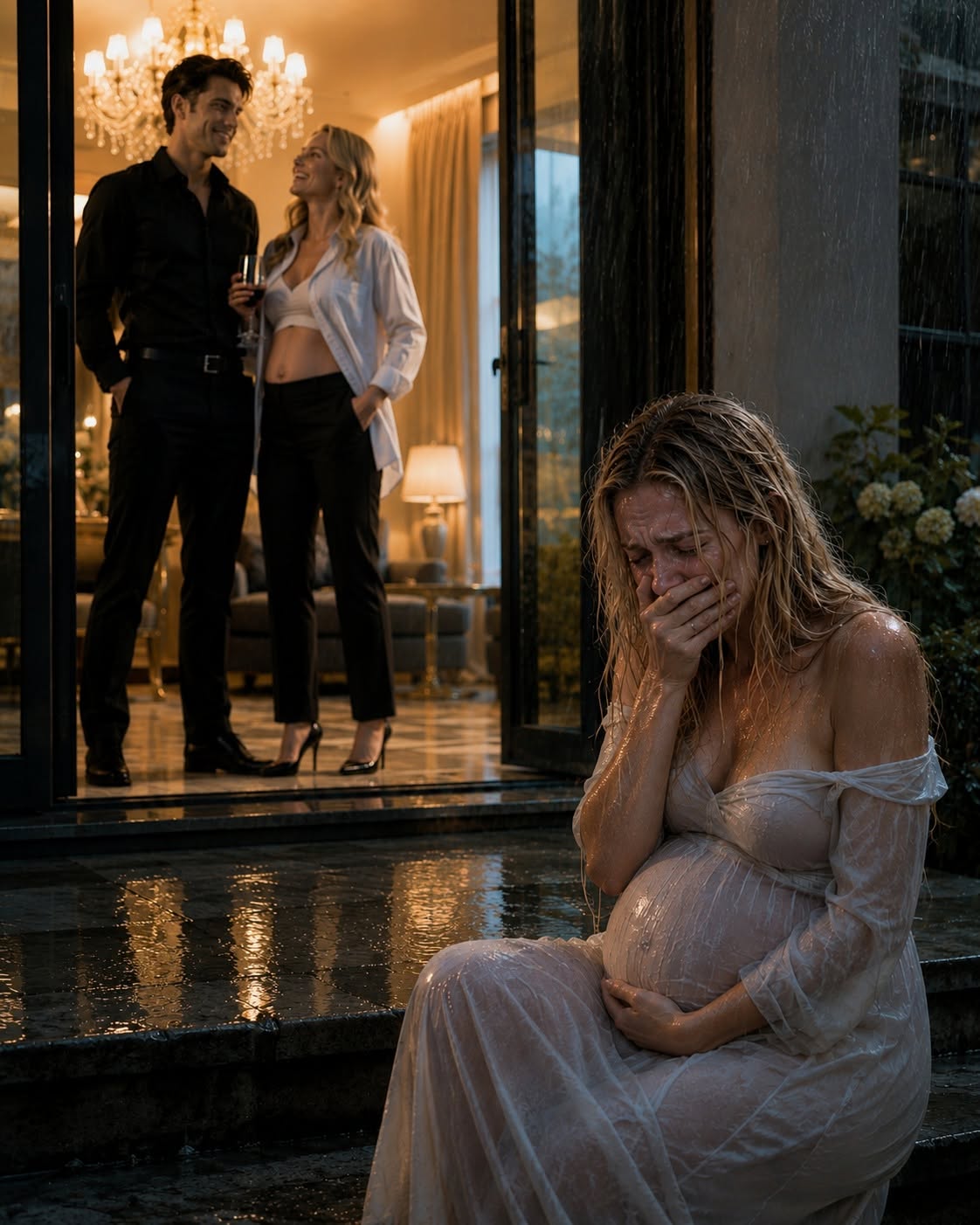 I made my wife sleep on the balcony after my sister said, “She’s stealing your money.” At three in the morning,