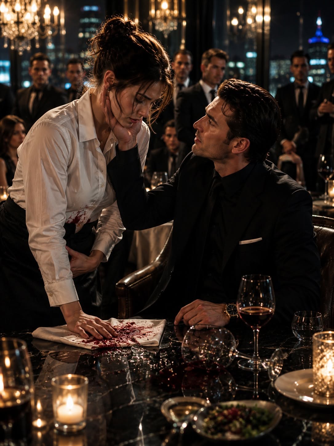She Feared a MAFIA BOSS’s Wrath After Bleeding on His Table, But He Revealed He’d Loved Her for Years
