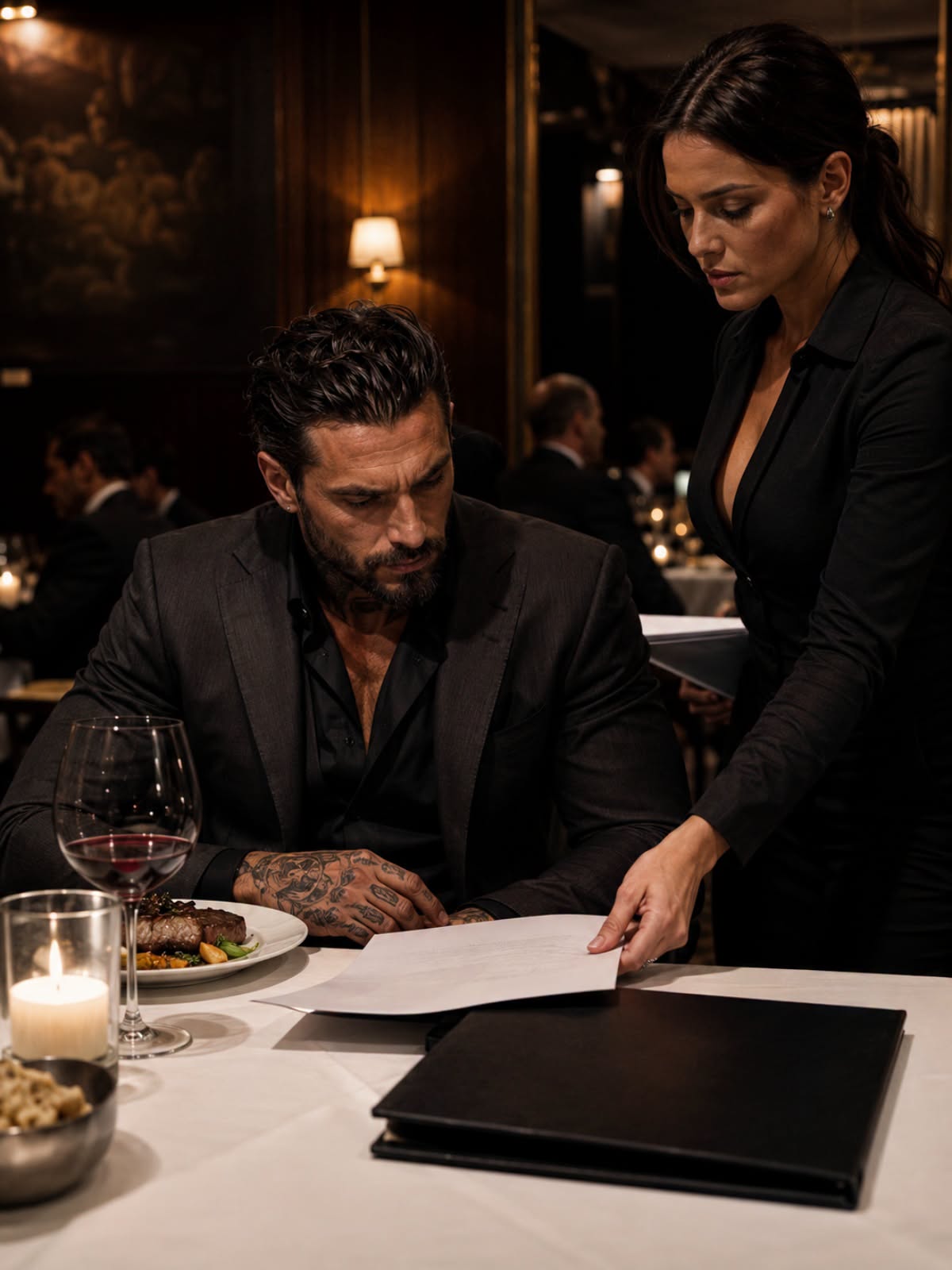 He Came in Secret, Thinking No One Recognized Him—Then the Waitress’s Note Changed Everything