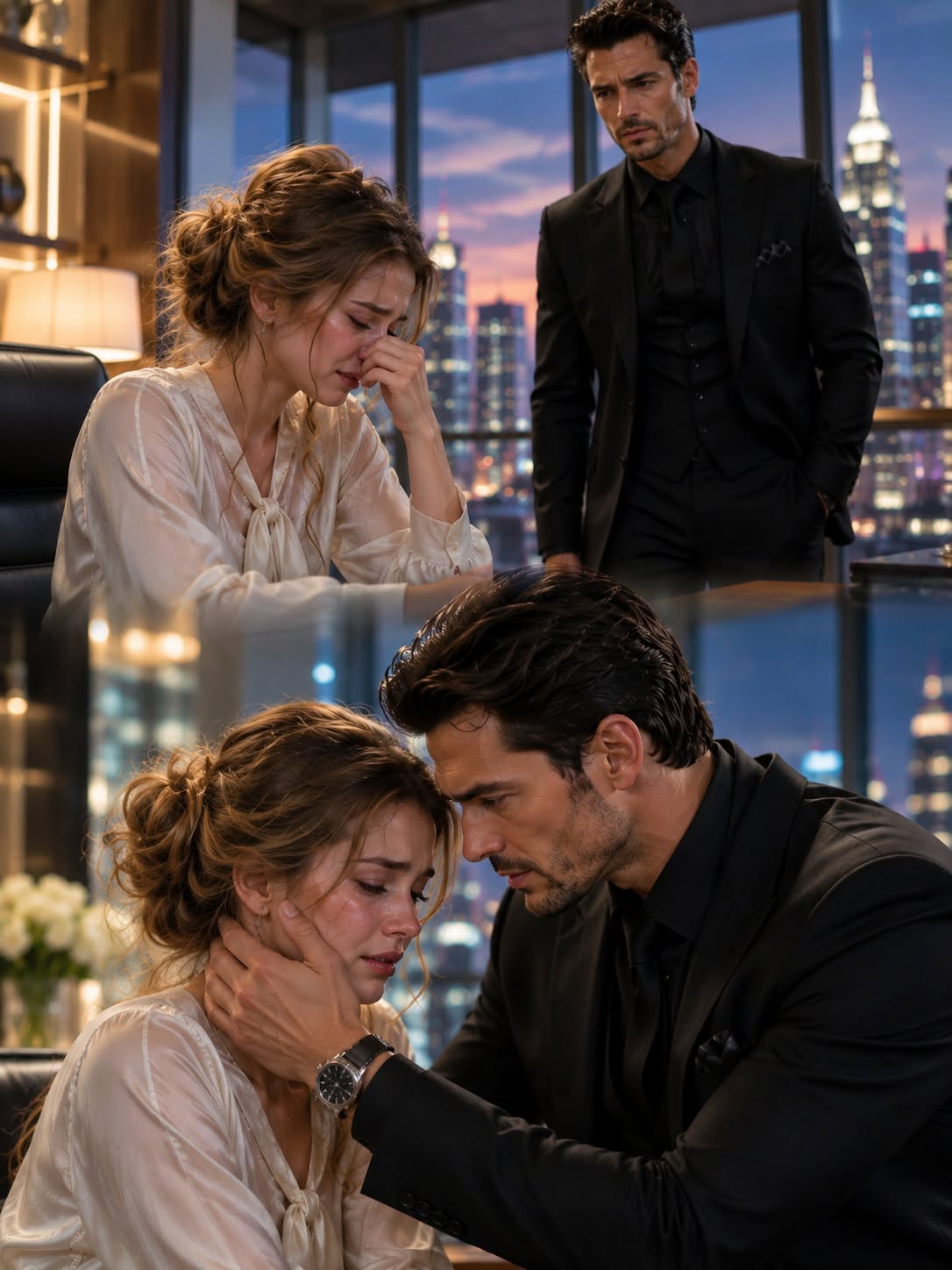The Mafia Boss Caught His Secretary Crying Alone—Then He Discovered the Heartbreaking Reason