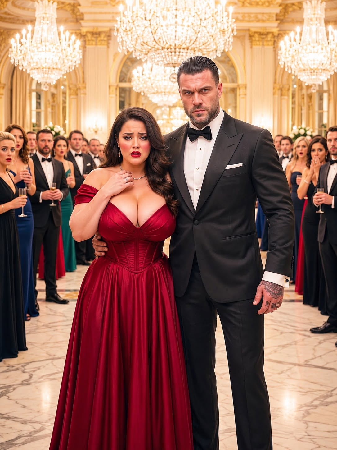 Who Allowed You to Wear That?” the Possessive Mafia Boss Growled at His Curvy Secretary