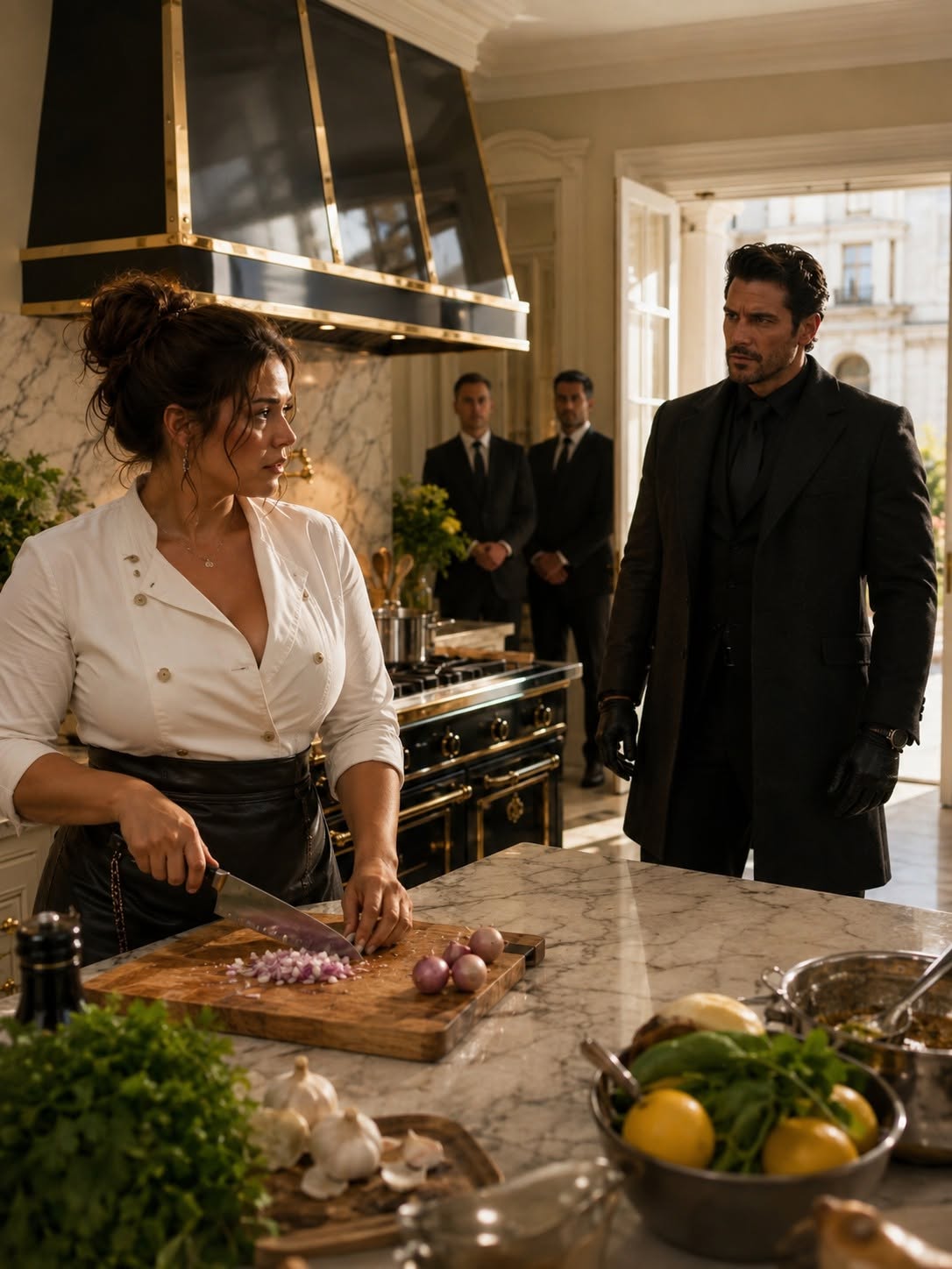 “I’M NOT HERE TO BECOME MRS. MORETTI—I ONLY WANT TO COOK,” THE DEBT-BETRAYED CHEF SAID—SO THE MAFIA BOSS CLAIMED HER BEFORE THE ENTIRE CITY