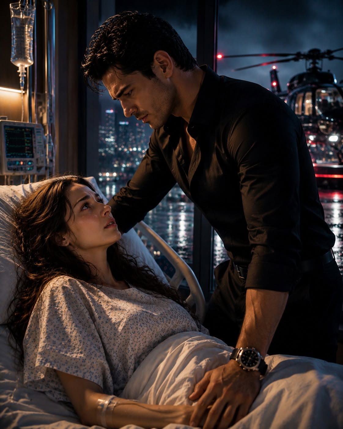 The most feared mafia boss in lower Manhattan walked into my hospital room and stopped as if someone had fired a bullet straight through his chest.