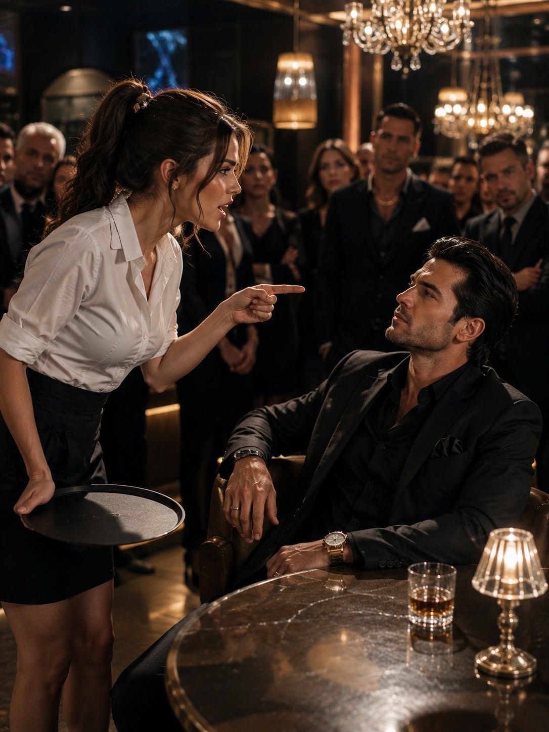 She Called the Mafia Boss “Pathetic” in Front of Everyone — Minutes Later