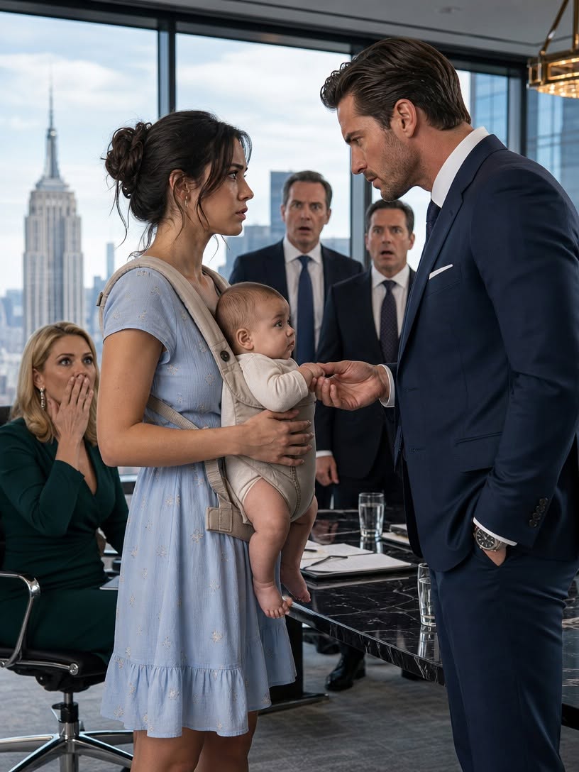 The day I entered my billionaire husband’s divorce hearing with the daughter he never knew about in my arms,
