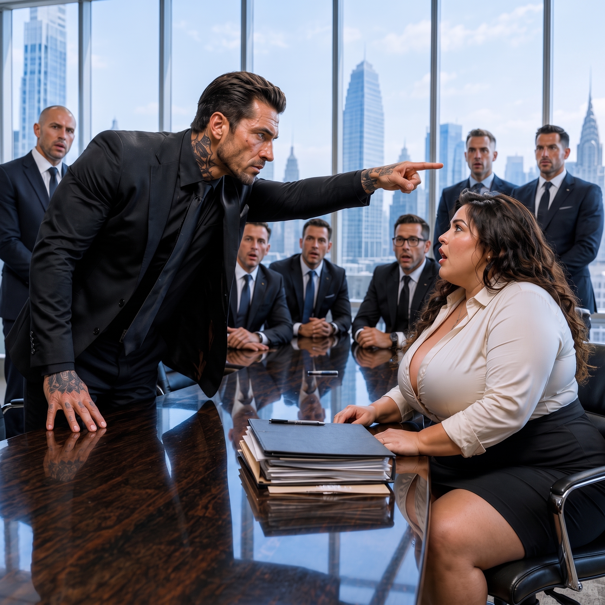 THE MAFIA BOSS BANNED EVERY MAN FROM SPEAKING TO HIS CURVY ASSISTANT—THEN SHE RESIGNED, AND HE CLAIMED HER BEFORE THE ENTIRE UNDERWORLD