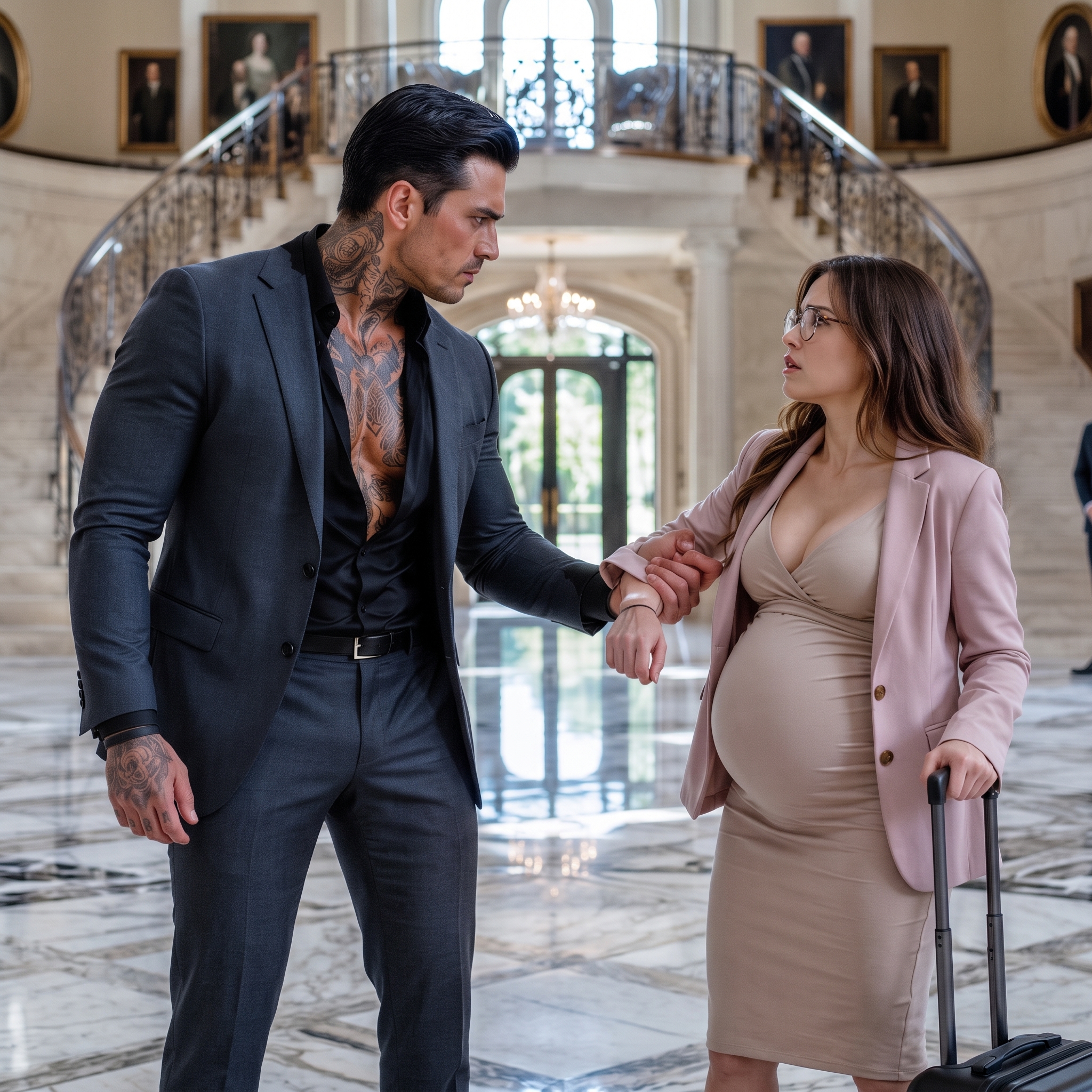 “Like It or Not, You’re Staying — That Baby Is Mine,” the Mafia Boss Told His Pregnant Secretary