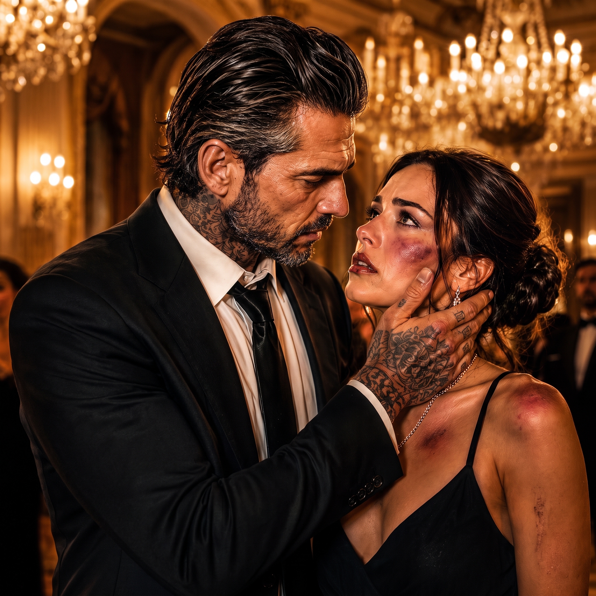 To Escape Her Abusive Ex, She Kissed an Older Mafia Boss — He Whispered, “Now You’re Mine!”