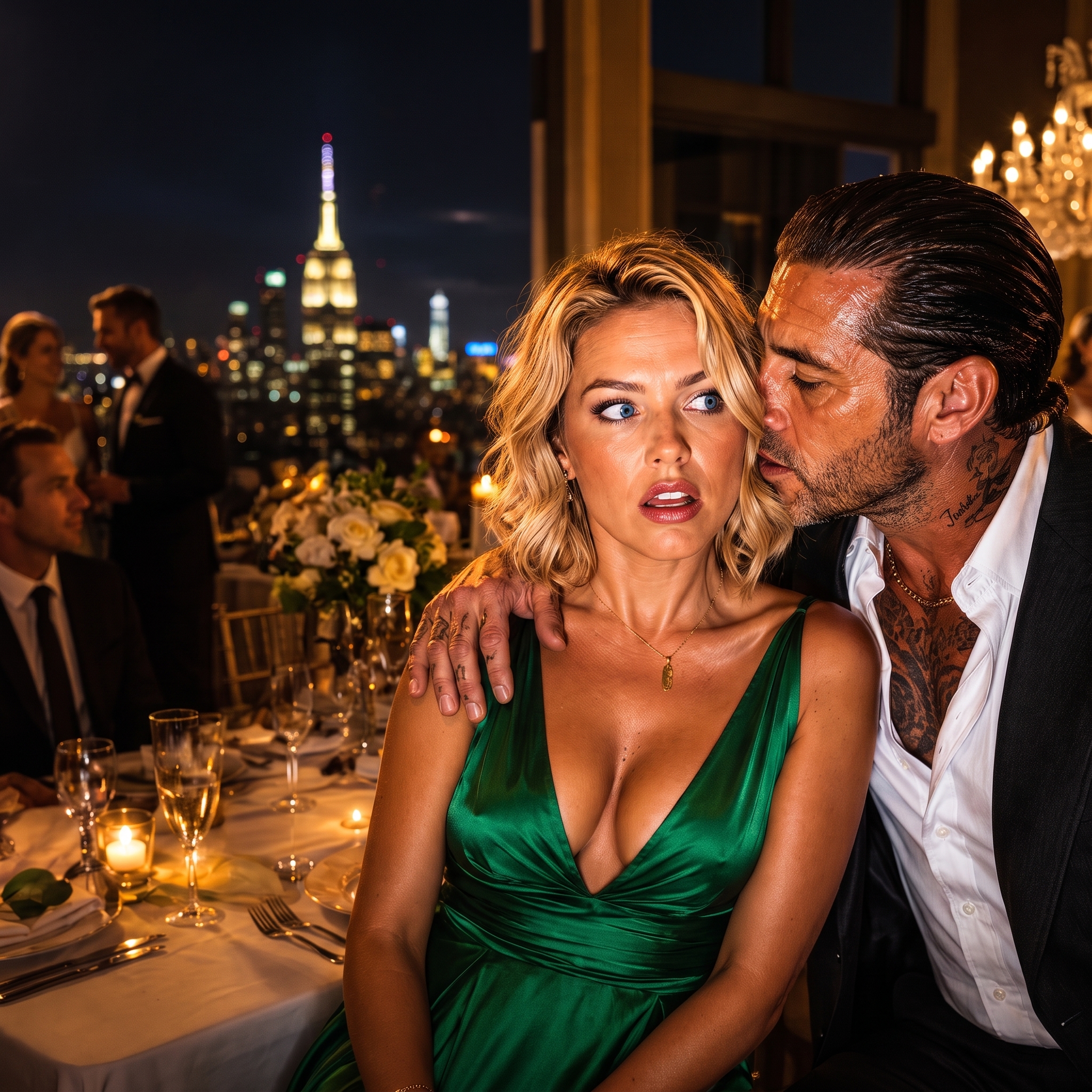 Single Mom Sat Alone at a Wedding — Mafia Boss Said, “Pretend You’re My Wife! Dance With Me Now!”