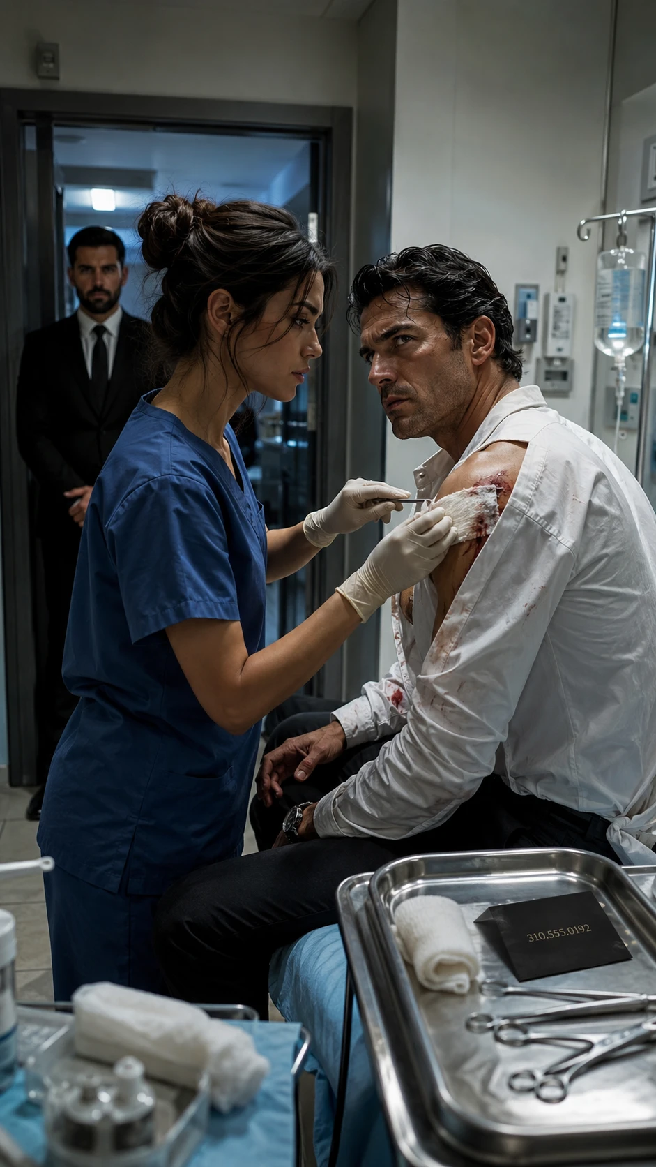 He Chose Me While He Was Bleeding. The Dead Wife Had Already Won.