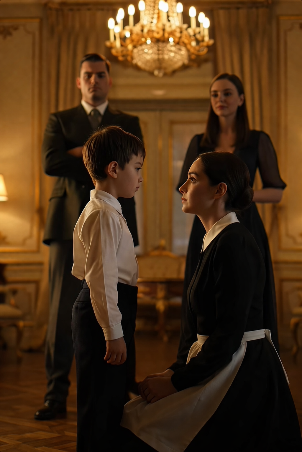No One Was Ready for the Silent Child’s First Word… Especially When He Said It to the Housemaid