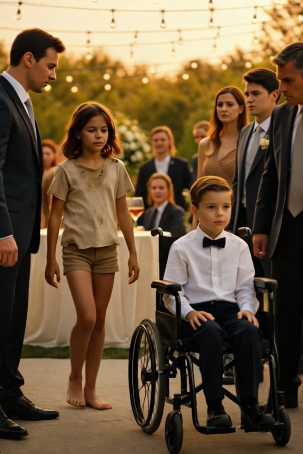The Homeless Girl Asked to Dance With the Millionaire’s Son… Seconds Later, the Entire Party Went Silent