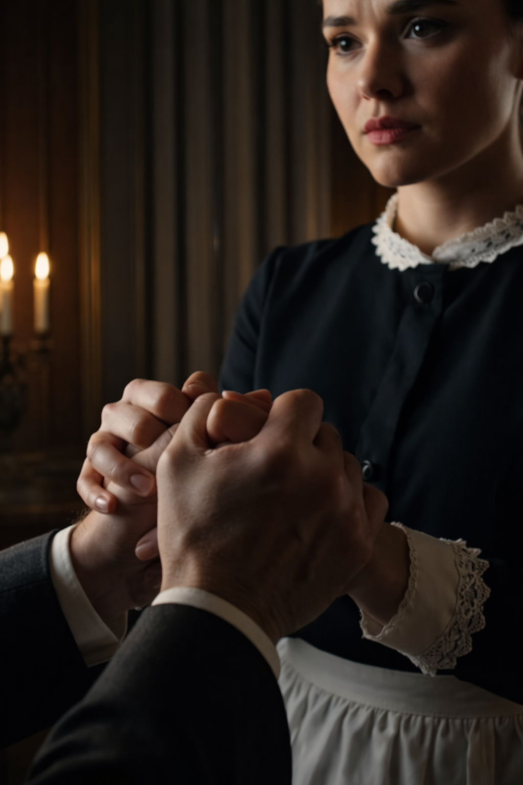 During the Storm, the Maid Tried to Pull Away From the Millionaire’s Arms… Then His Whisper Exposed a Pain No One Had Seen