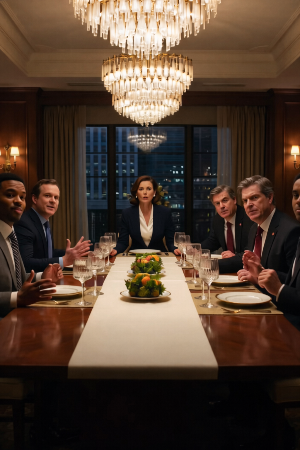 The Female CEO Brought Her Janitor to the Most Important Dinner of Her Career… And What He Said to the Investors Changed Everything
