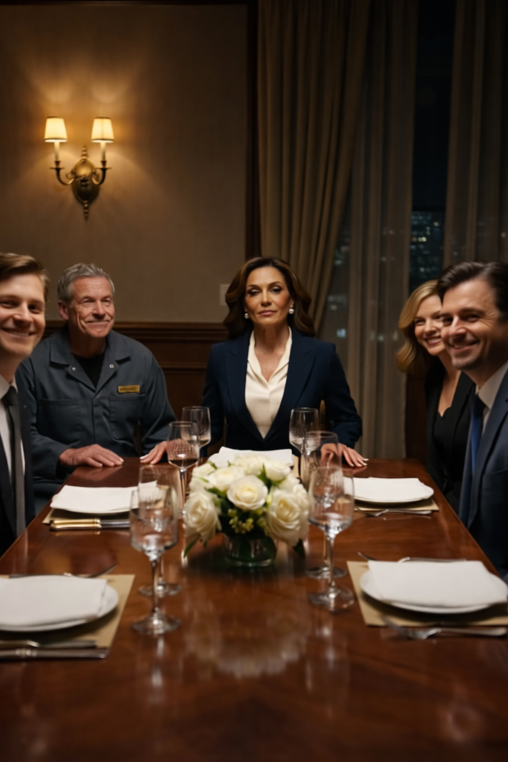 Her Board Laughed When the Tech CEO Walked In With the Night Janitor… But His First Sentence Left the Entire Table Silent