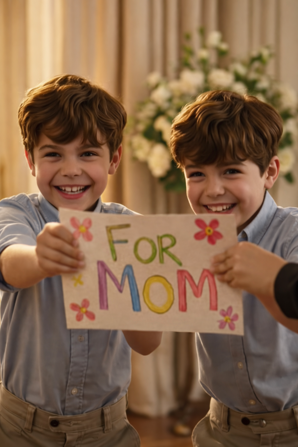 The Billionaire’s Twins Invited the Maid for Mother’s Day… Then He Saw What They Called Her