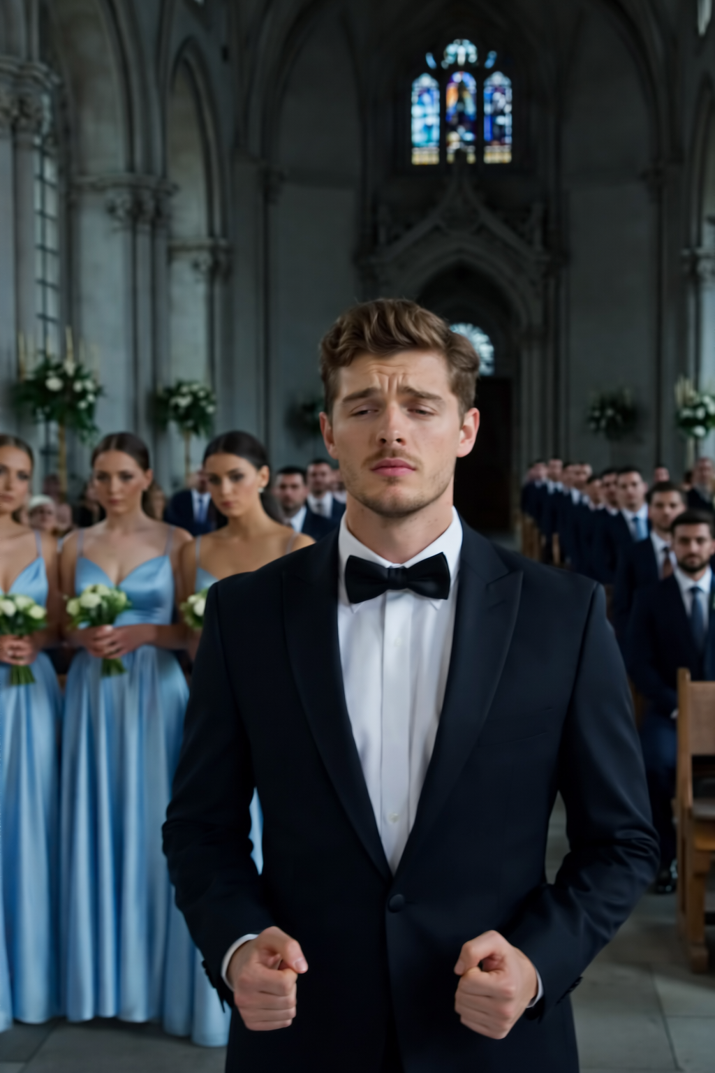 N05-Everyone thought the bride had left the groom at the altar… but the truth made the entire cathedral cry.
