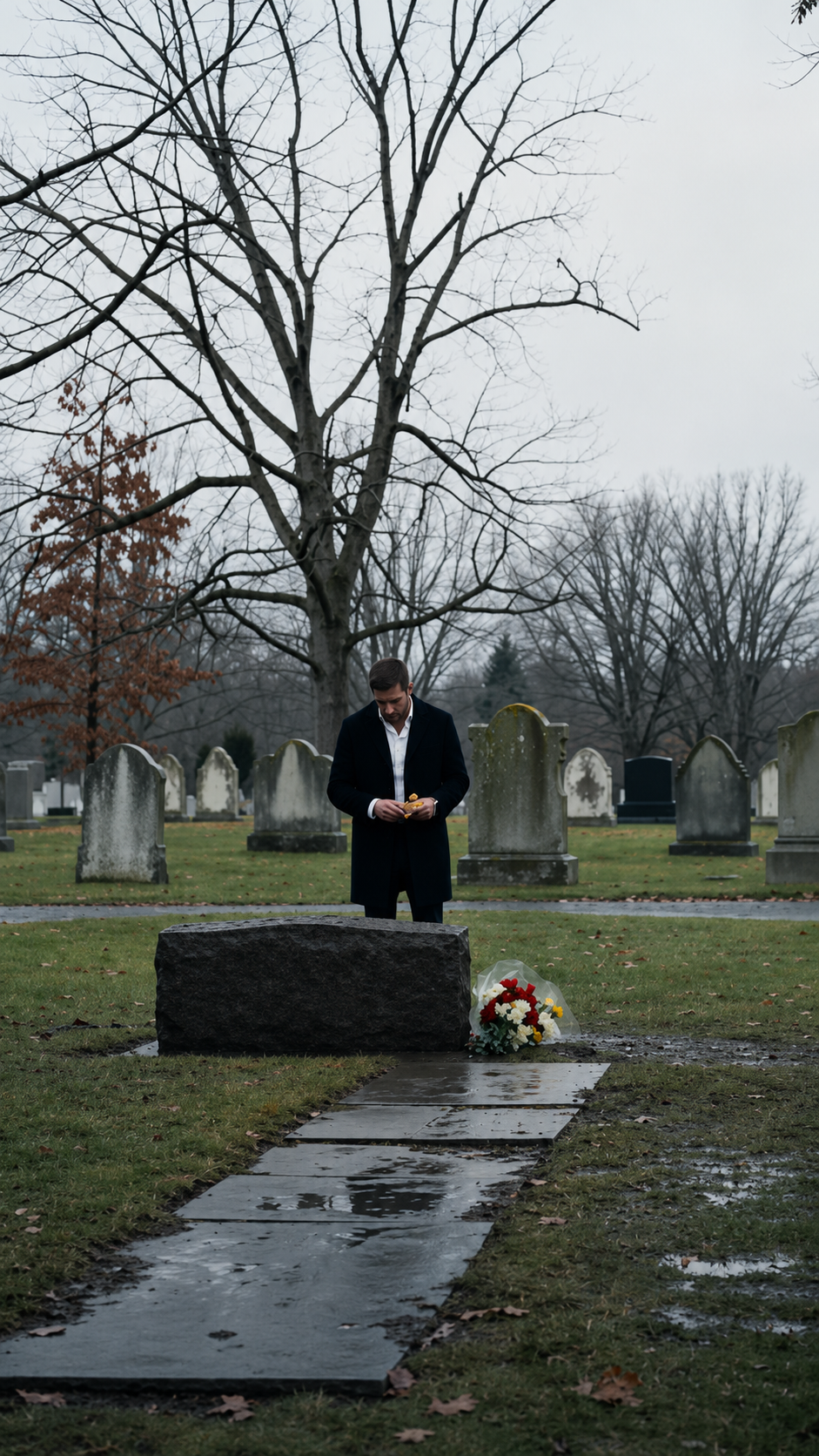 A grieving father visited his son’s grave every birthday… until a little girl appeared with a note that revealed how his son really died.