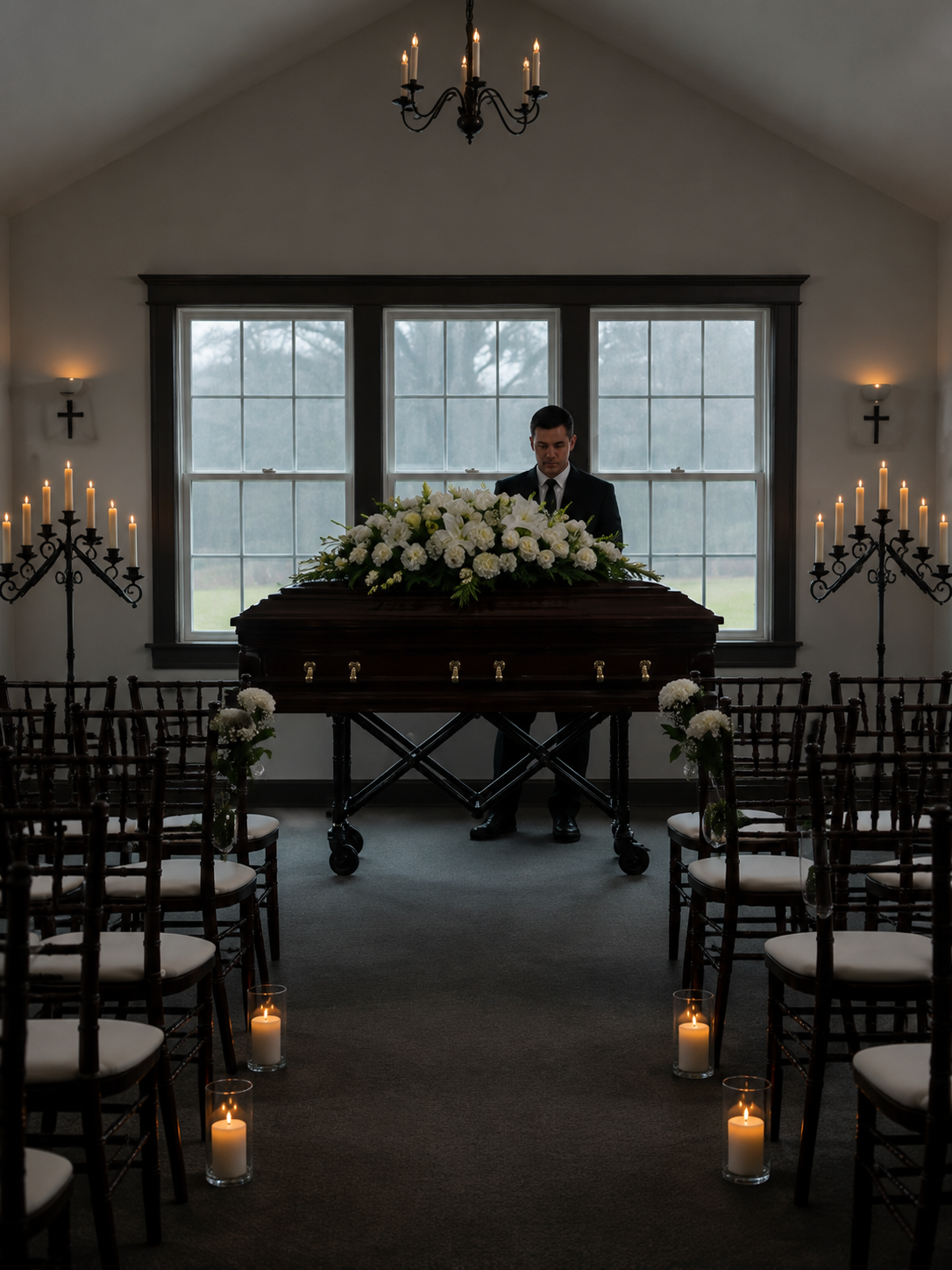 A grieving husband stood beside his wife’s coffin… until a little girl walked in with an envelope that revealed his wife’s final secret.