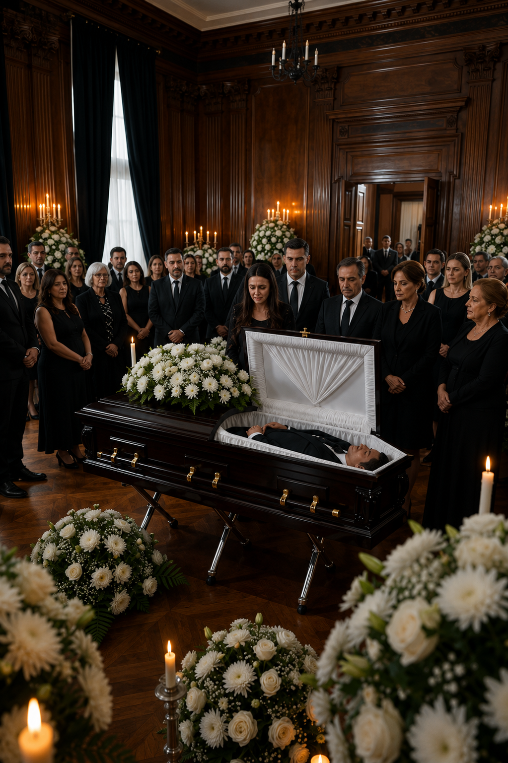 Una anciana apareció en el funeral de un hombre rico… y reveló el secreto que su familia quiso enterrar con él