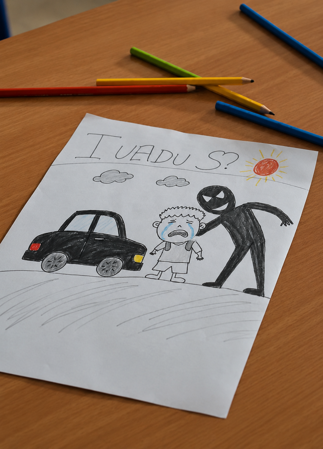 El niño tenía miedo de volver a casa… hasta que la maestra descubrió que su padre no estaba muerto
