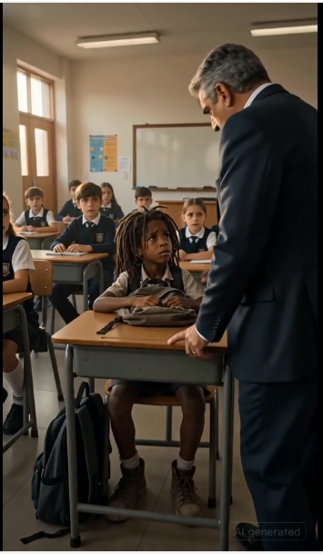 Sus compañeros se burlaron del niño pobre por sus rastas… pero dos días después el director entró al salón y lo agradeció frente a todos