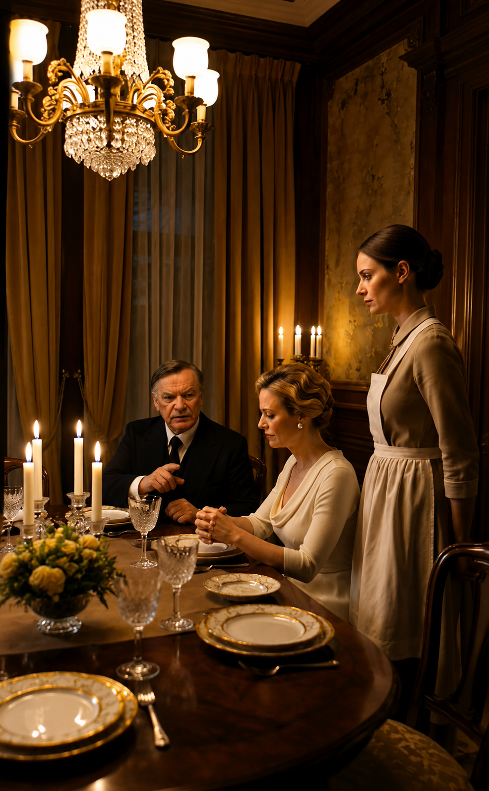 The Rich Couple Tried To Fire Their Maid At Dinner… But Her Envelope Exposed The Family Secret They Buried For 12 Years