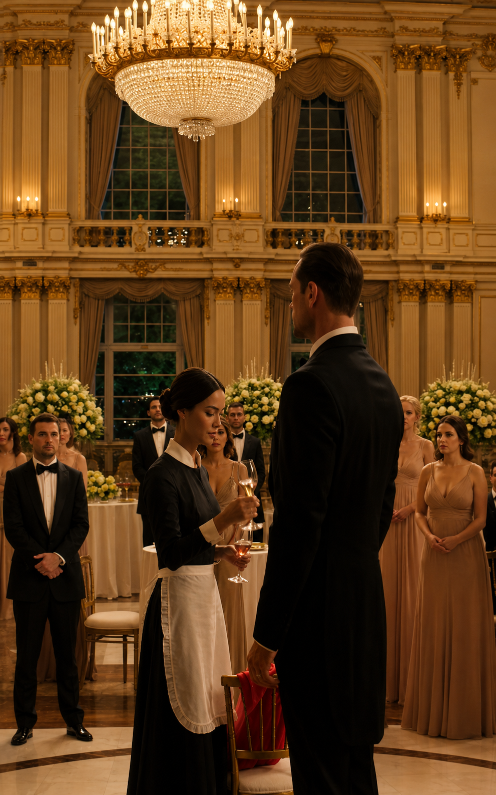 The Billionaire Humiliated His Maid With A Red Dress… But Her Final Words Made The Whole Mansion Silent