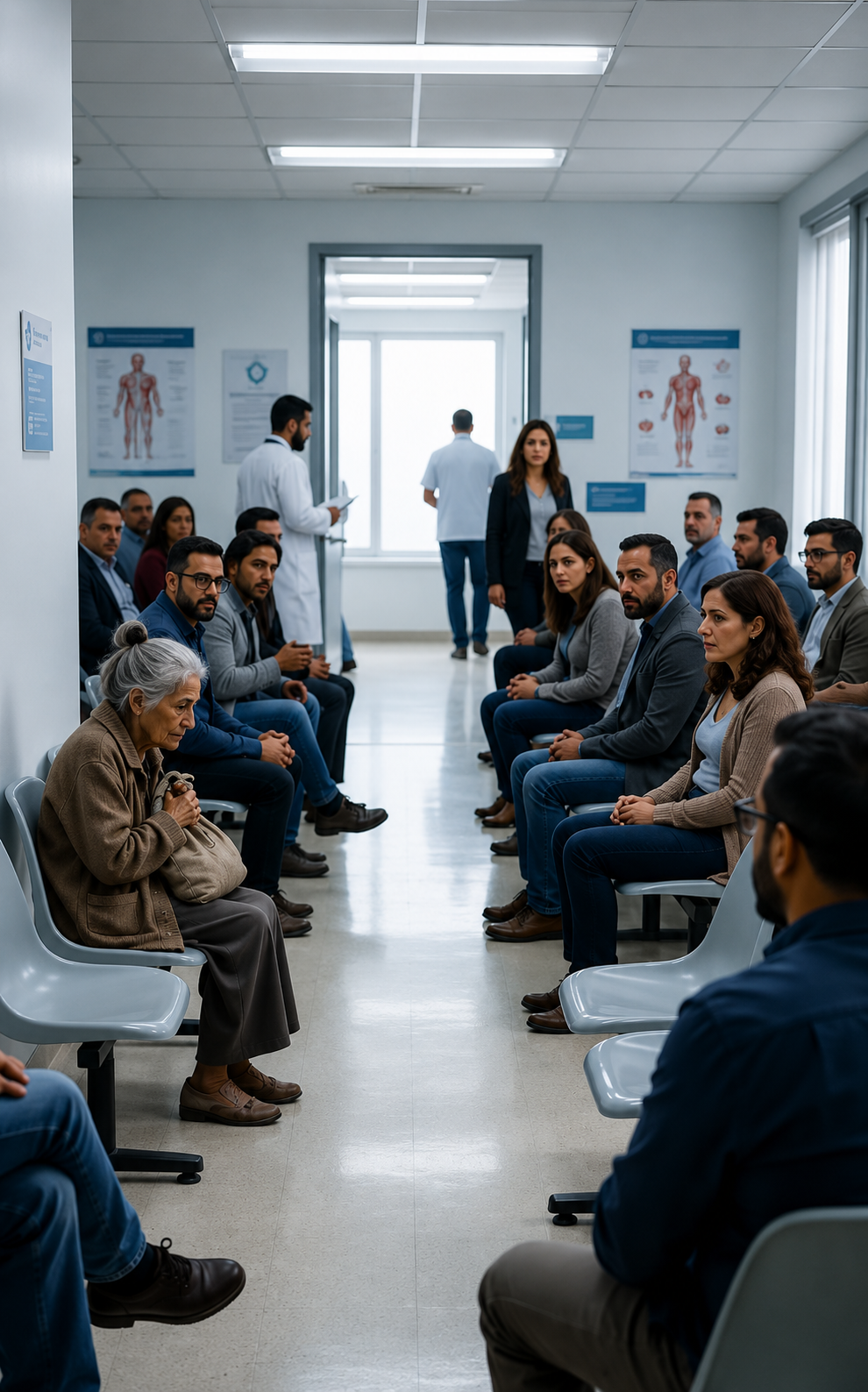 Todos se burlaron de una anciana pobre en la sala de espera… hasta que el médico salió y le hizo una pregunta que los dejó mudos