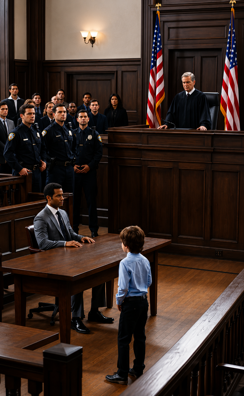The Little Boy Waved At The Man Accused Of Kidnapping Him… And One Sentence Turned The Whole Courtroom Silent
