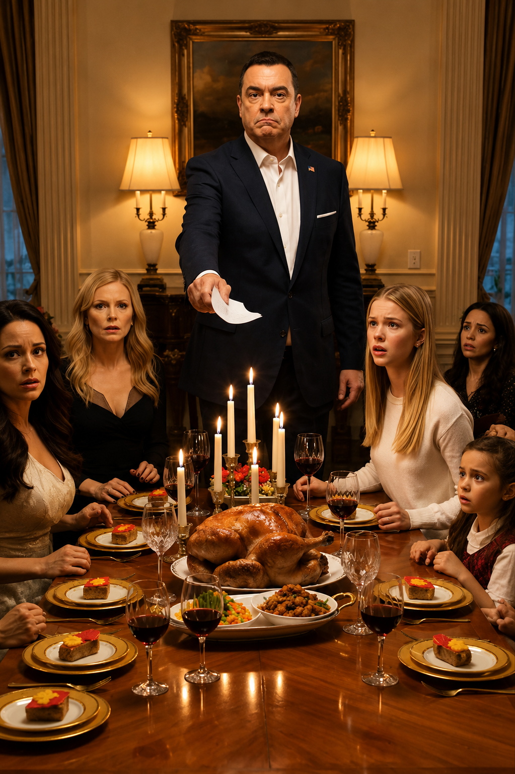 The Father Threw DNA Papers On The Thanksgiving Table… But His Little Son Pointed At The Real Father