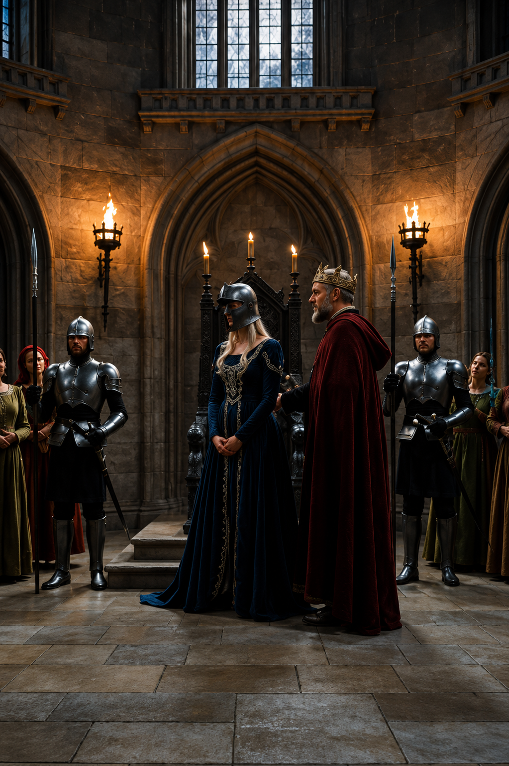 The King Locked An Iron Helmet On His Daughter’s Head So Nobody Would Ever See Her Face… But One Blacksmith Discovered The Terrifying Truth