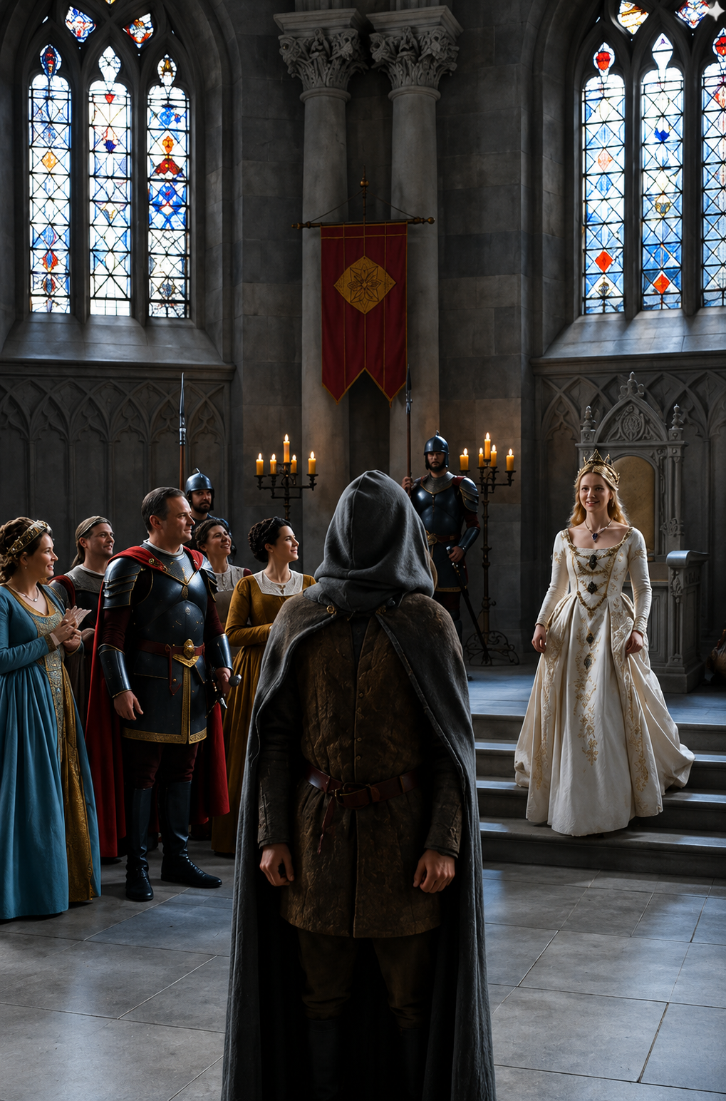 The Princess Mocked A Dirty Soldier In Front Of The Royal Court… But The General Saluted The Moment He Removed His Hood