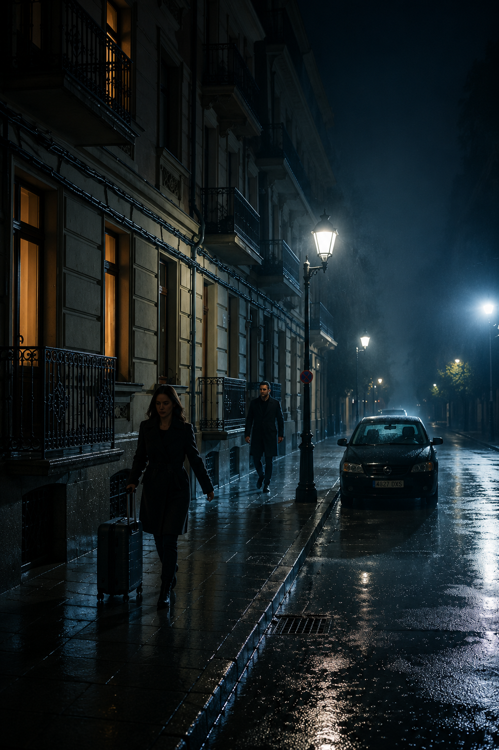 Ella intentó irse bajo la lluvia… hasta que él confesó: “Soy la razón por la que huiste”