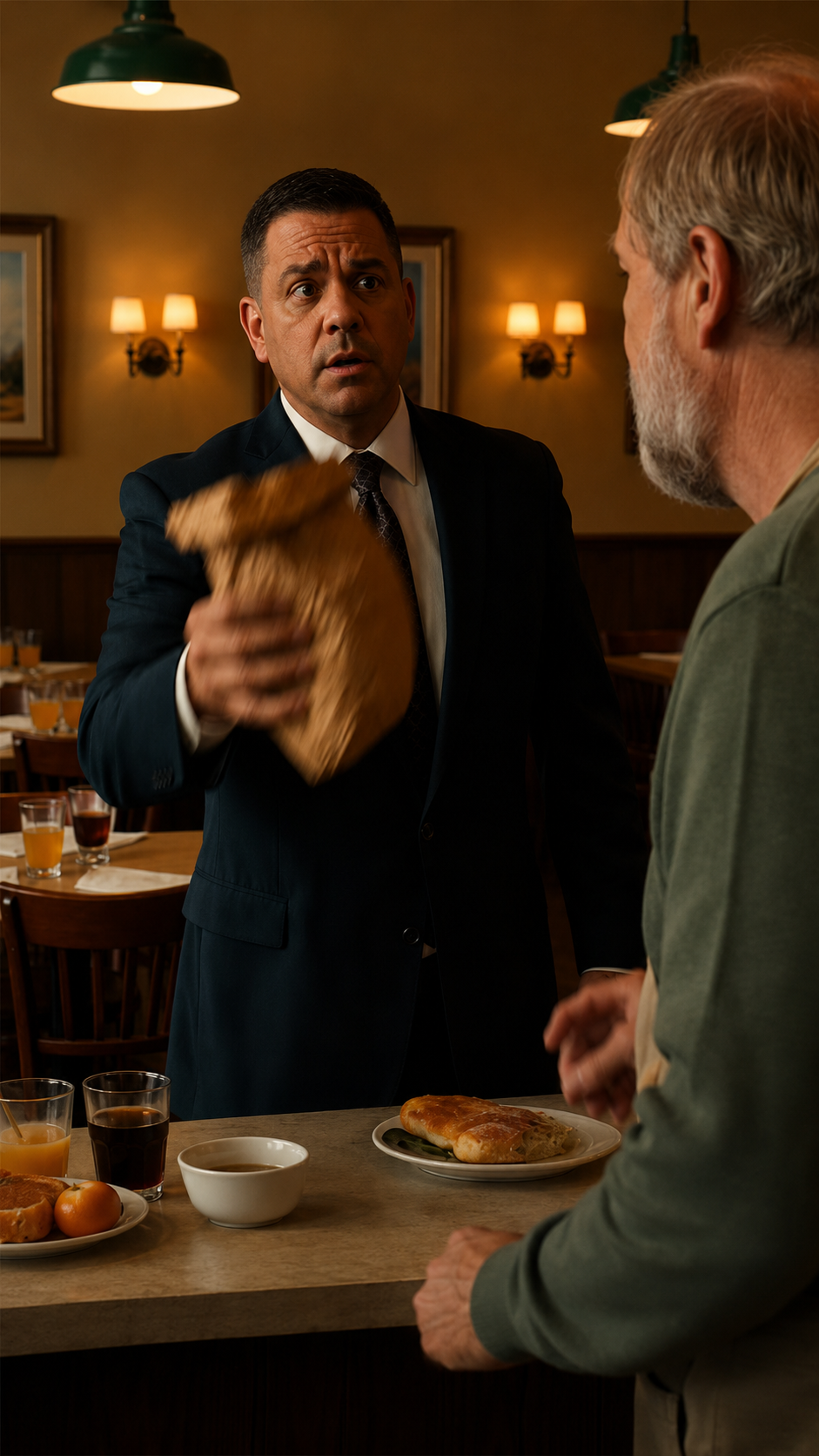 The Businessman Mocked the Homeless Man Asking for Bread… Then Saw Him Give Every Bite to Hungry Children