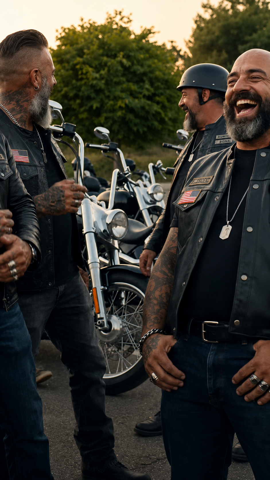 El niño le entregó una moto de metal al biker… y una frase reveló el secreto que su madre guardó por años