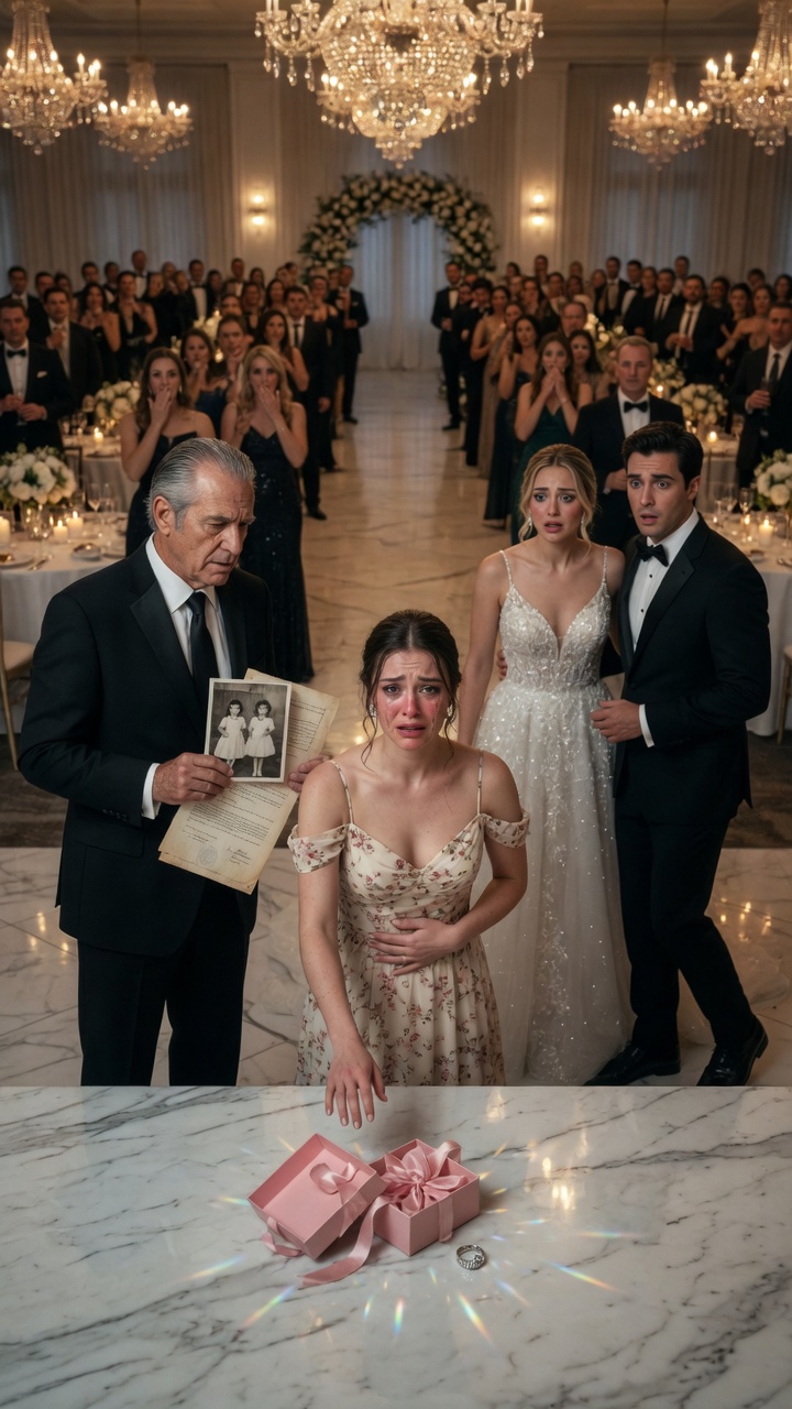 The Bride Humiliated Her Poor Sister At The Wedding… Then The Groom Saw His Father Walking Down The Aisle