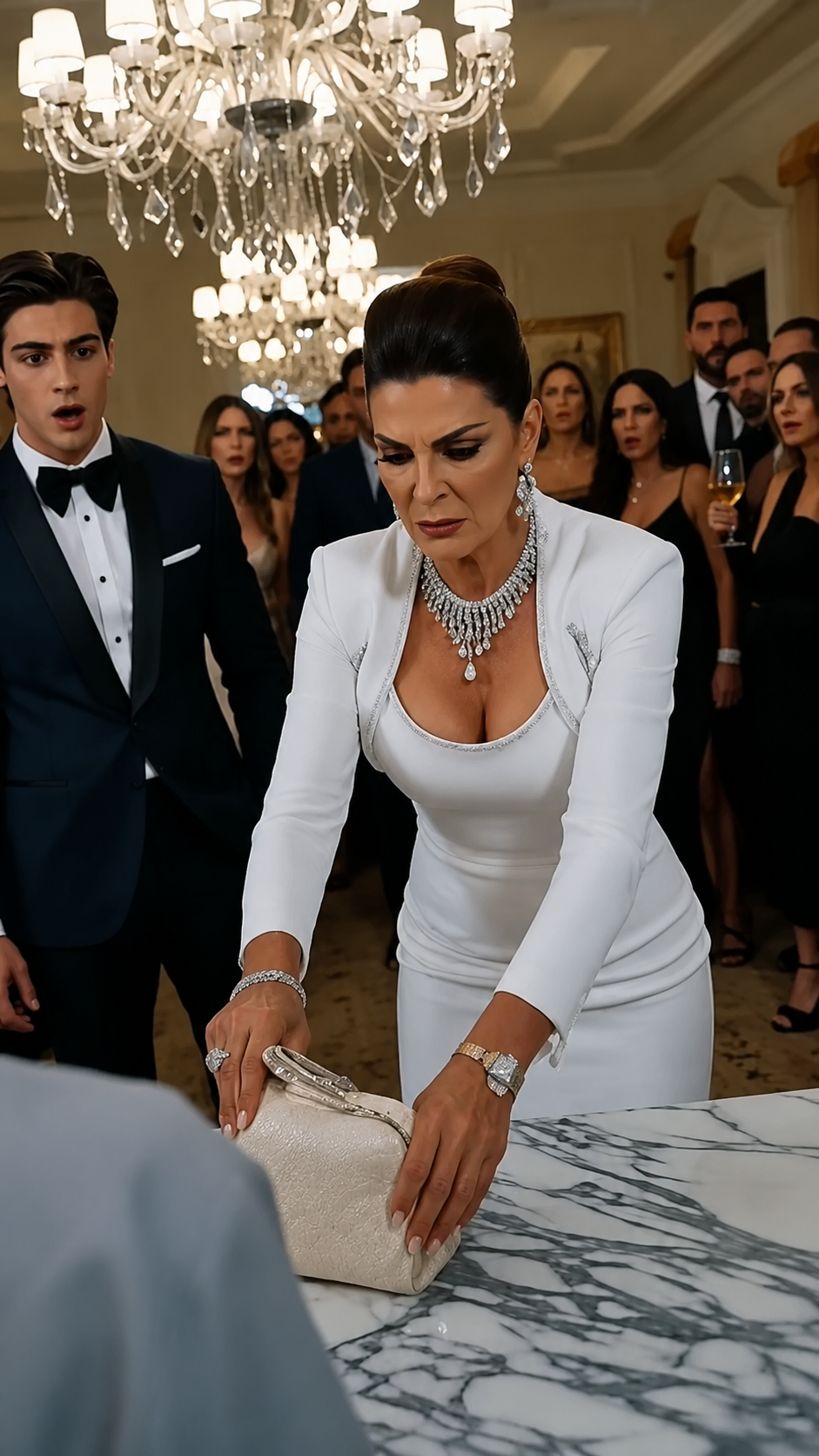 La acusaron de robar el collar en plena boda… pero la cámara del teléfono reveló quién lo tomó realmente