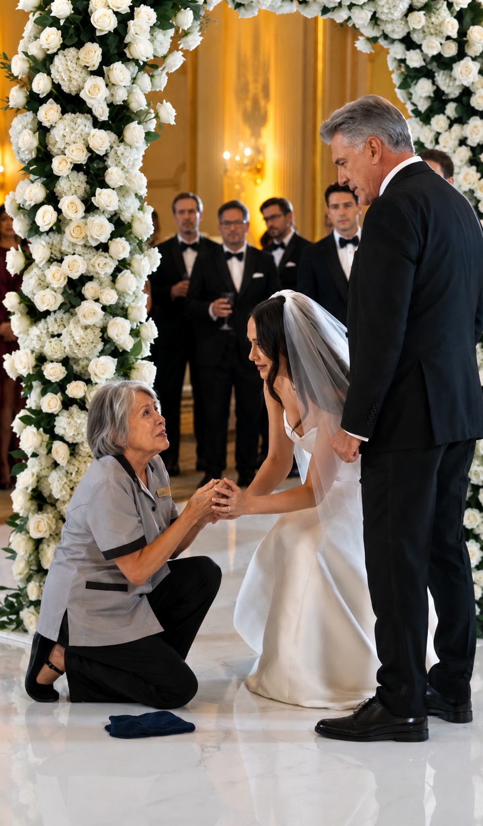 The Wedding Stopped When The Cleaning Woman’s Ring Was Seen… Because It Belonged To The Bride’s “Dead” Mother