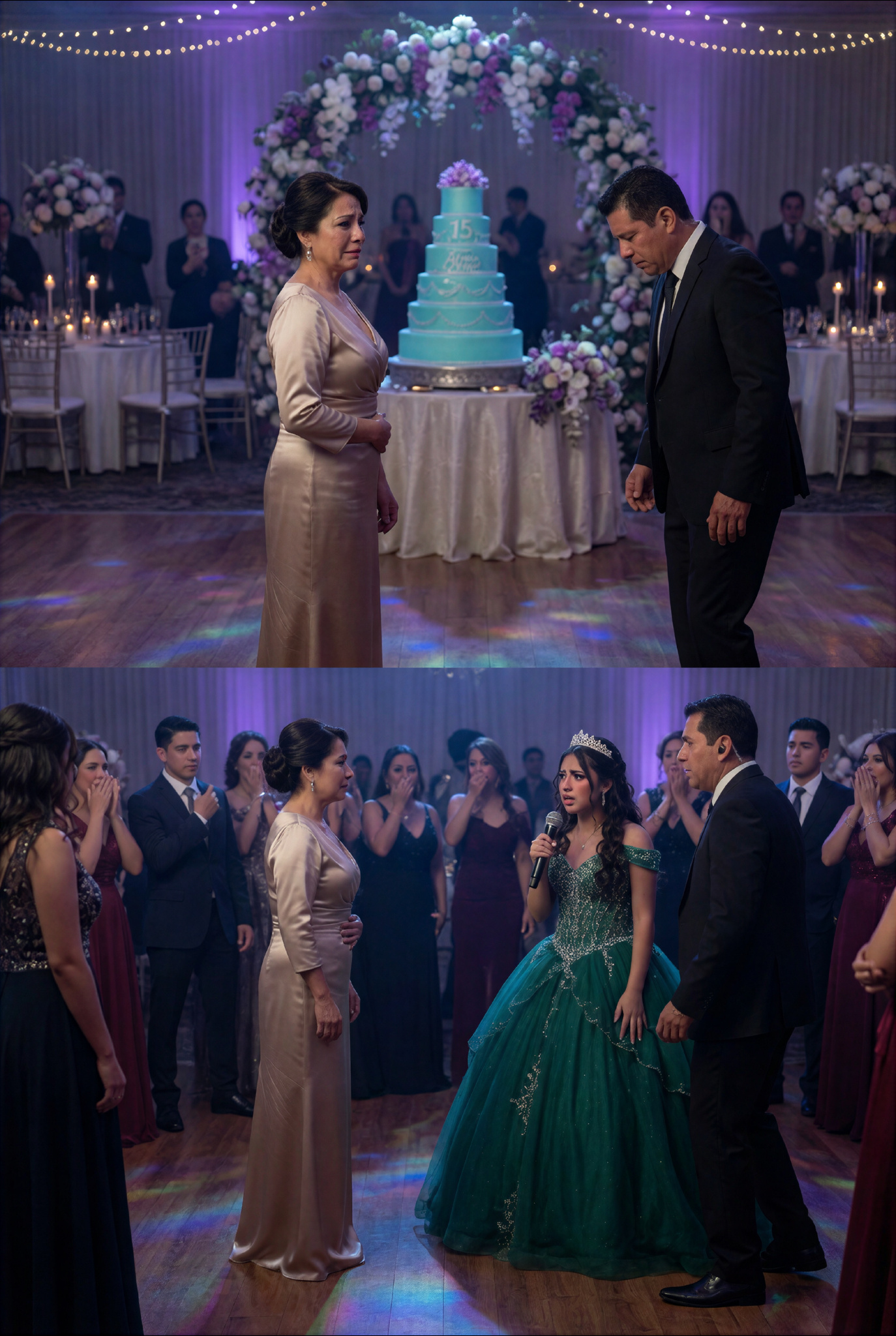La Quinceañera Echó A Su Madrastra De La Fiesta… Pero Cuando Ella Reveló Quién La Pagó, Todo El Salón Quedó En Silencio