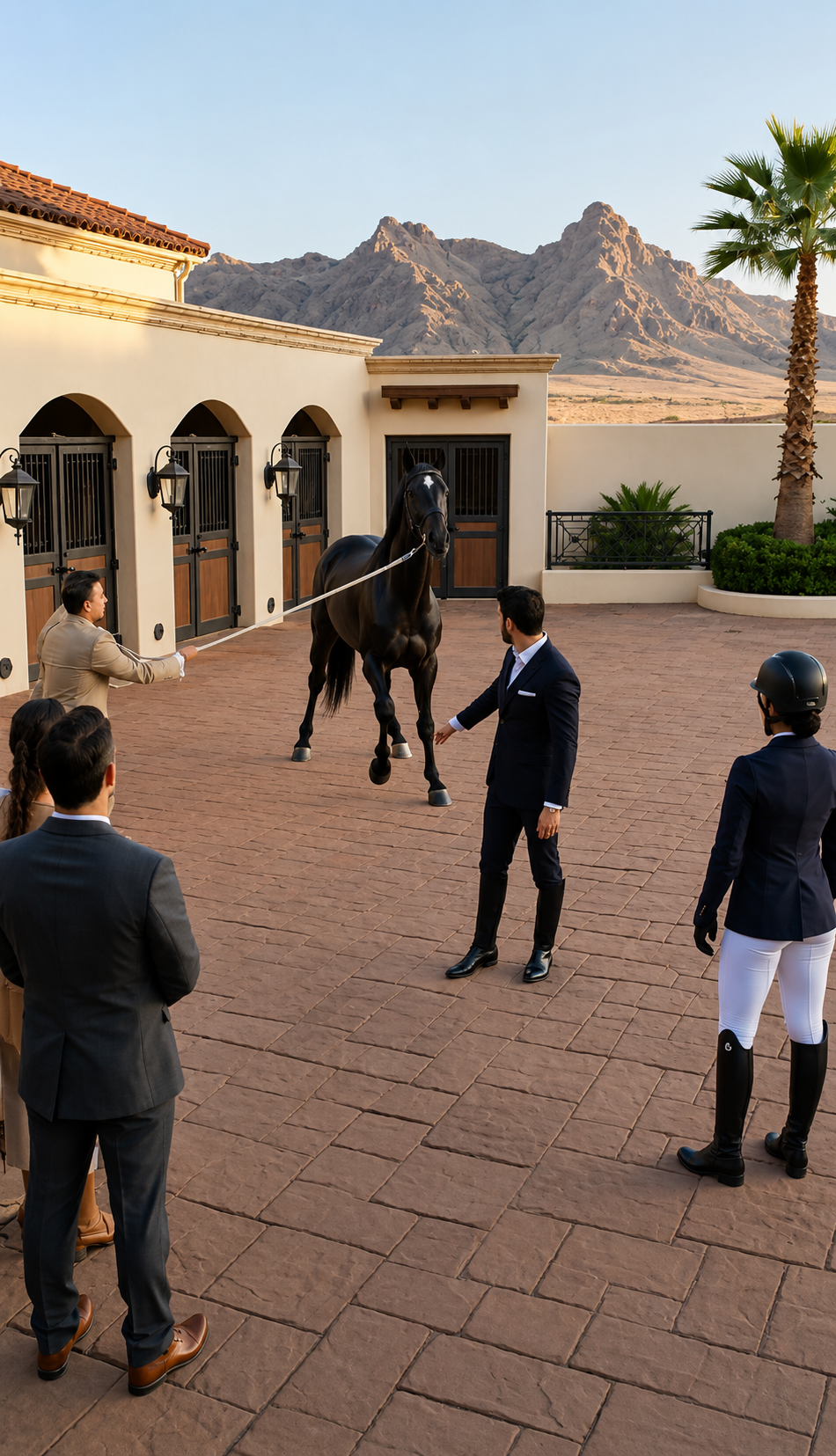 The Billionaire Bet Marriage On His Wild $10 Million Horse… But The Girl Whispered One Name And The Stallion Bowed To Her