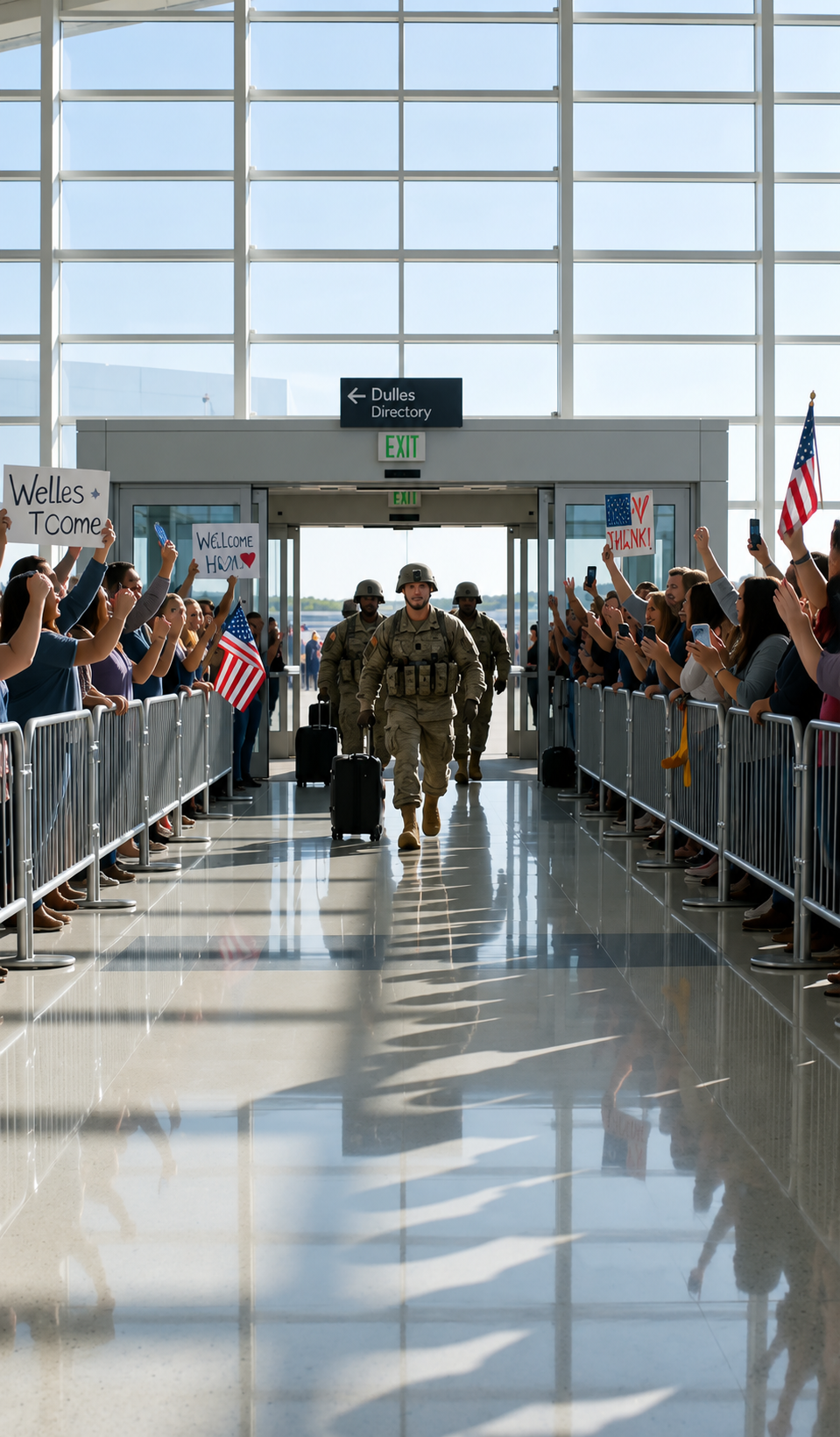 The Little Girl Ran To The Soldier At Dallas Airport And Called Him Daddy… But He Had Never Known She Existed