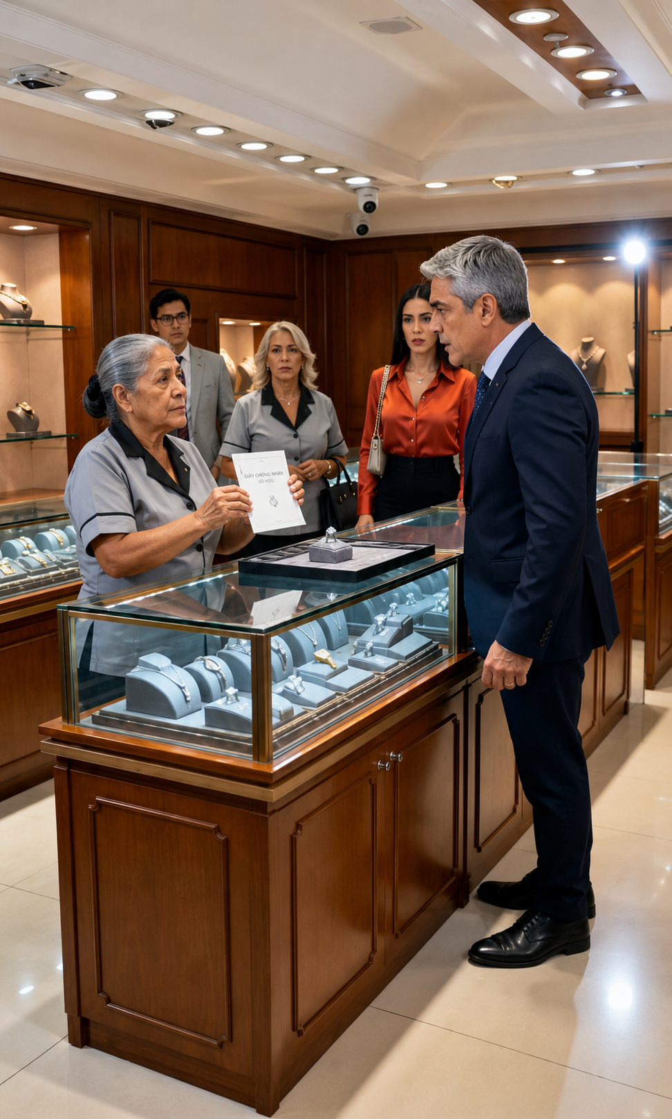 Humilló A La Empleada Por Tocar Un Anillo Real… Pero El Heredero Entró Y Descubrió Que Ella Había Protegido El Secreto De Su Madre