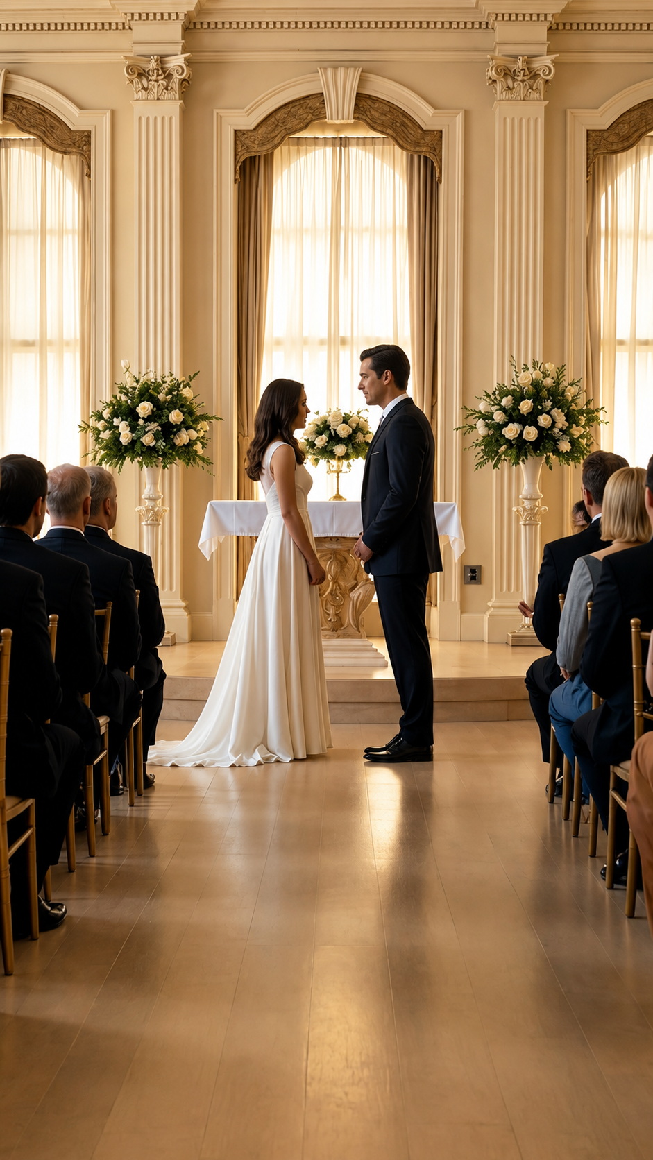 The Little Girl Stopped The Wedding With One Old Photo… And The Groom Ran Away From The Altar