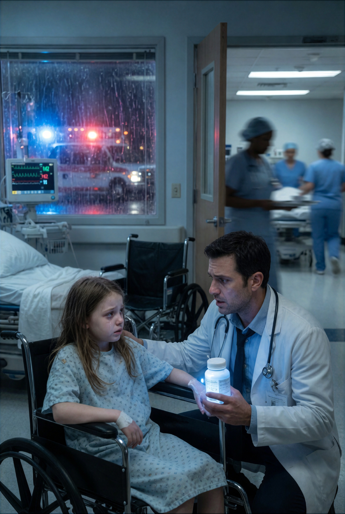 The Little Girl In The Wheelchair Was Given A Secret Medicine… But The Doctor Froze When She Said, “It Makes Me Forget”