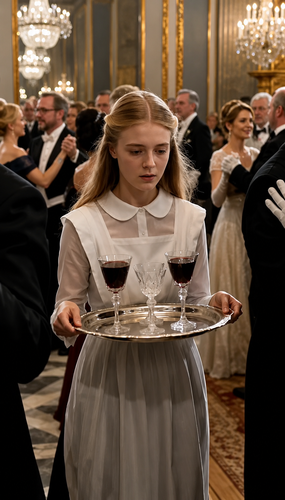 The Maid Spilled Wine On The King… But The Mark On Her Wrist Made The Whole Palace Go Silent